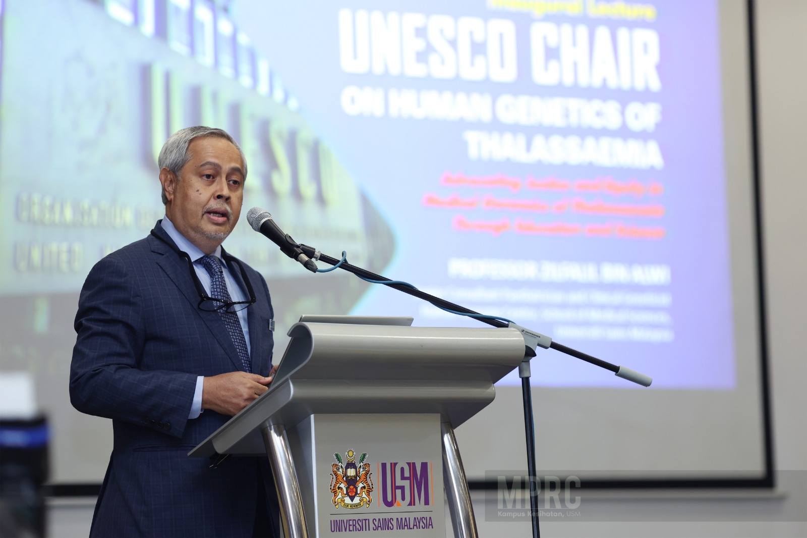 USM PENERIMA PERTAMA KURSI UNESCO GENETIK MANUSIA TALASEMIA