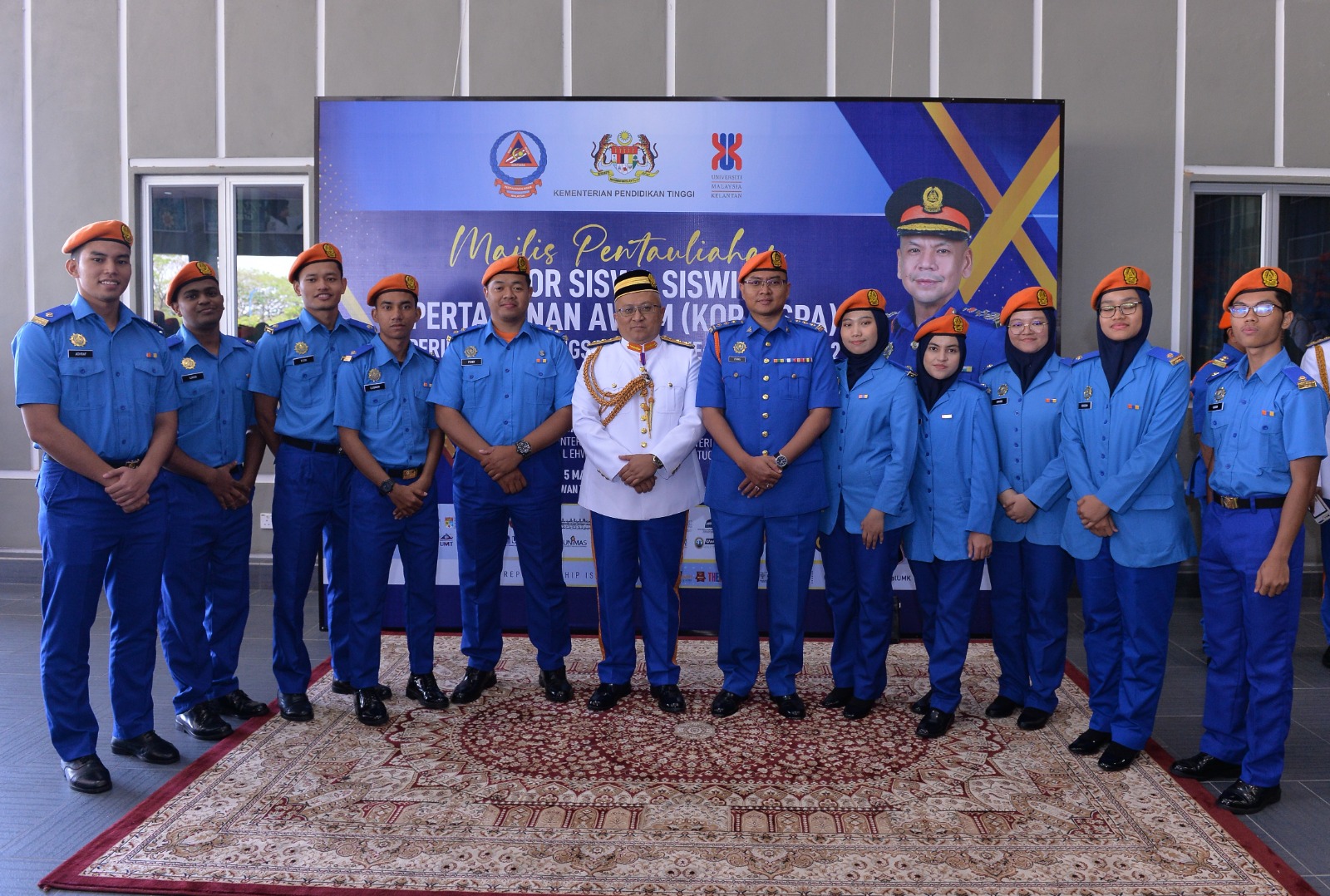 TEKAD MENYUMBANG URUS BENCANA DORONG KADET TERBAIK USM SERTAI KOR SISPA 4