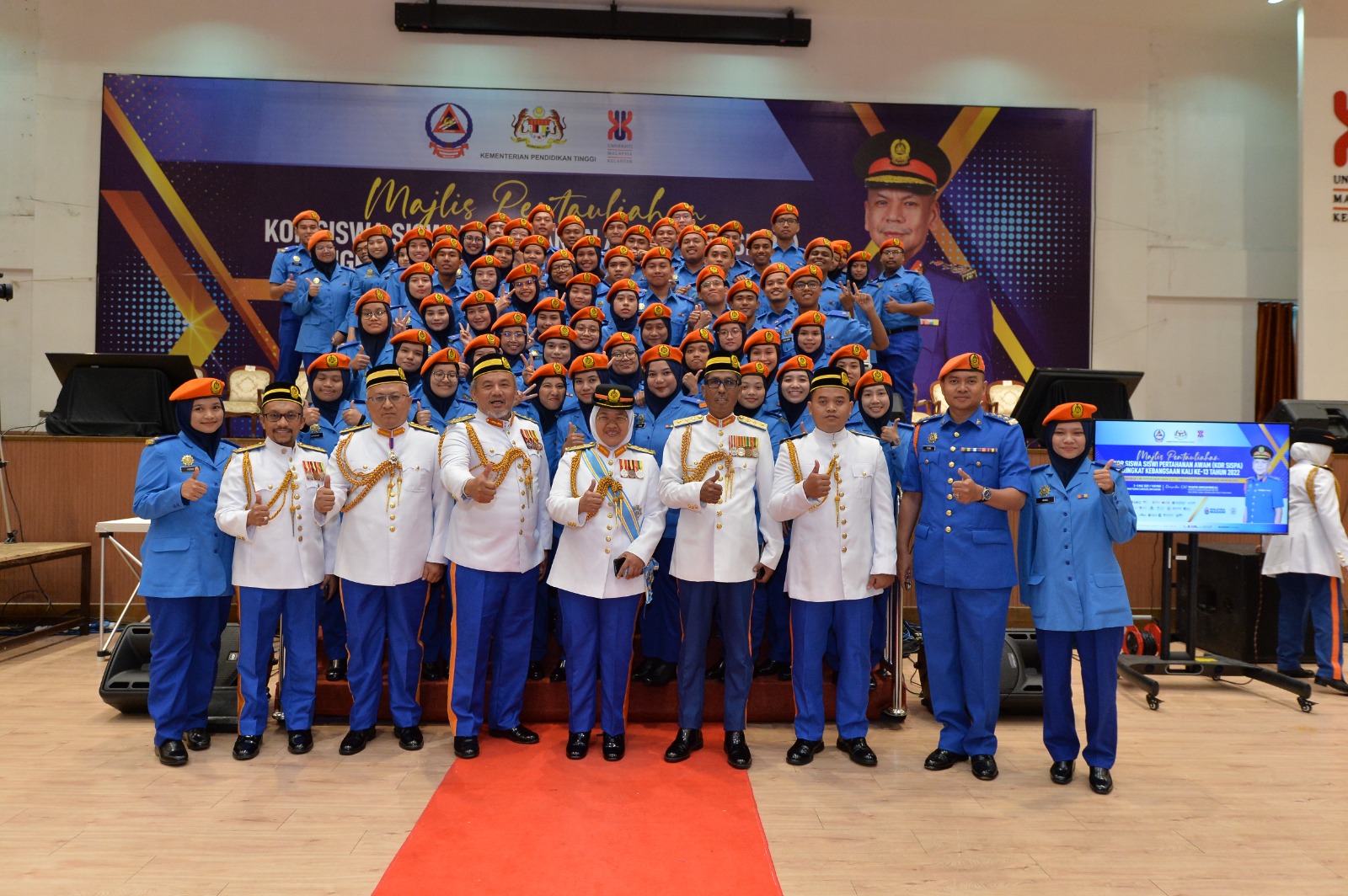 TEKAD MENYUMBANG URUS BENCANA DORONG KADET TERBAIK USM SERTAI KOR SISPA 5